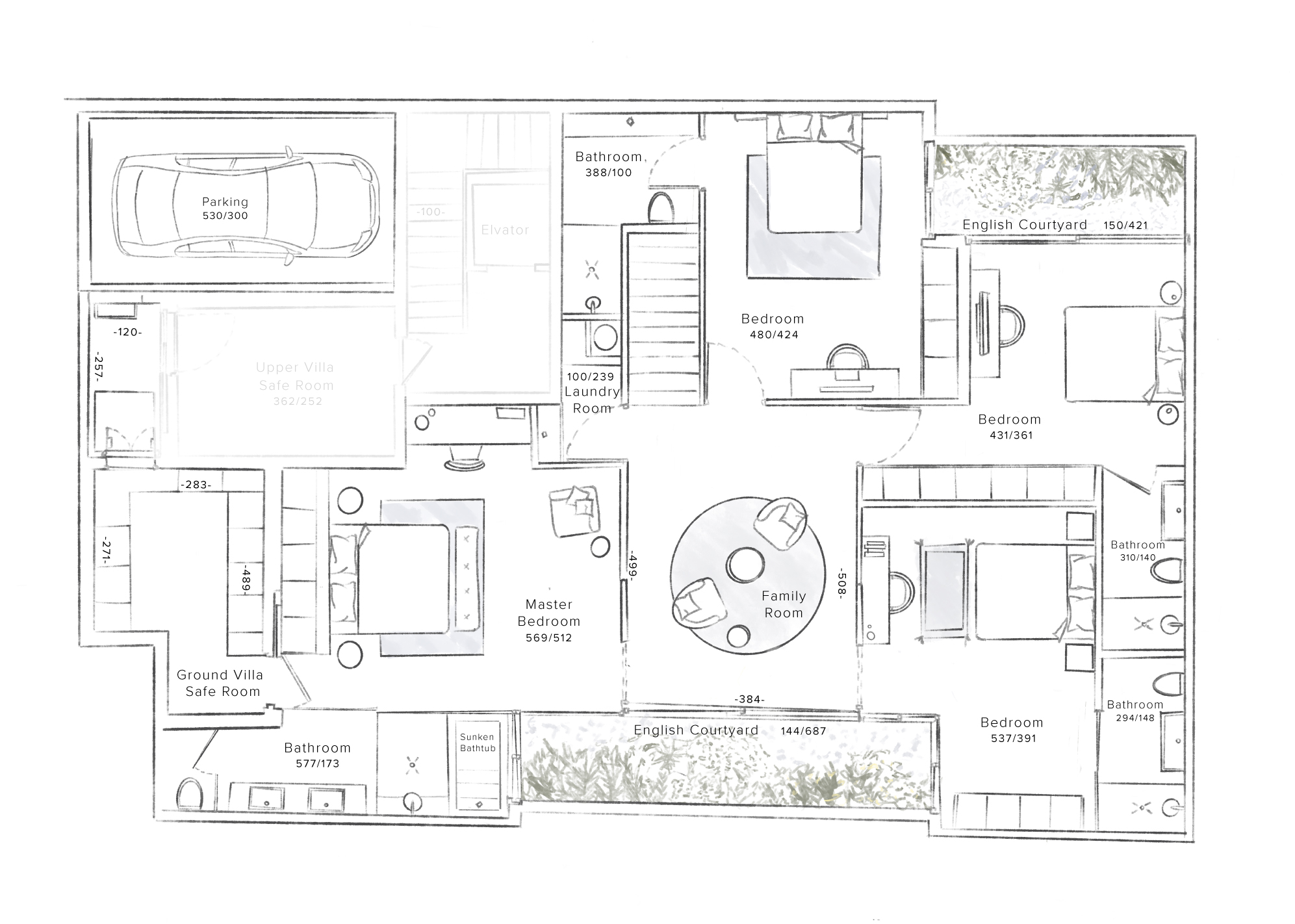 Lower Ground Floor plan