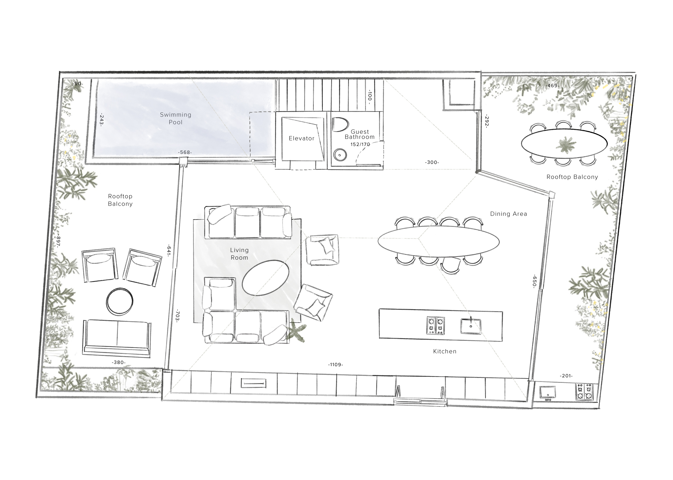 TOP FLOOR plan
